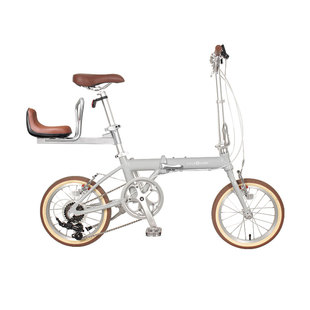 子母自行车亲子折叠自行车母子车带小孩儿童单车接送双人座椅孩子