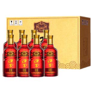 口子窖口子坊红坊41度500ml*8瓶 白酒整箱口粮酒光瓶酒官方旗舰店