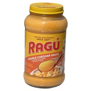 美国乐鲜芝士酱双重切达奶酪酱披萨汉堡意粉炸鸡意面三明治 Ragu
