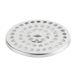 地漏毛发过滤网 地漏防臭不锈钢304卫生间洗衣机台盖片圆形防臭盖