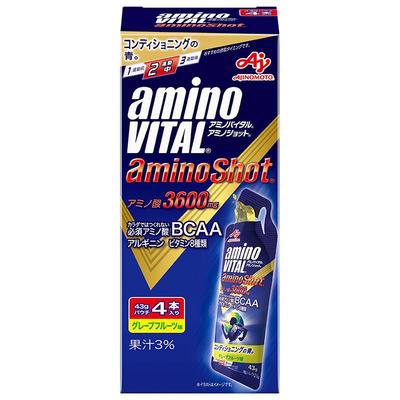 味之素amino VITAL安维途BCAA支链氨基酸能量胶果冻补充剂4袋/盒