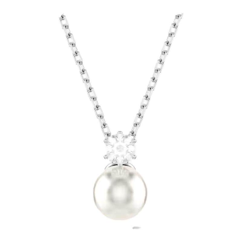 Swarovski/施华洛世奇Matrix仿水晶仿珍珠圆形切割项链送礼物