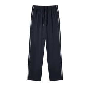 夏季冰丝速干直筒校服裤子一道杠