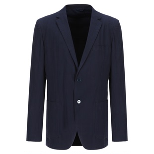 布兰施男士休闲西服新款春夏薄款商务单西上班通勤西装外套