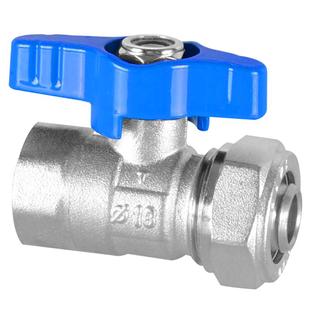 黄铜太阳能铝塑管球阀1216/1418/1620/2025/2632转4分6分水管阀门