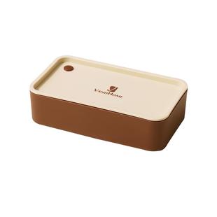 饭盒食品级健康定量定食减脂上班族便携式保温便当盒学生保鲜餐盒