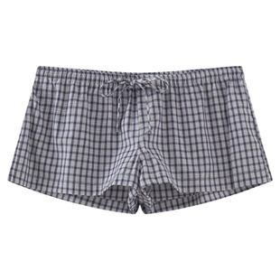 BM辣妹短裤 美式格子抽绳系带松紧腰显瘦百搭显腿长舒适清凉热裤