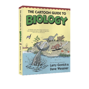 【自营】生物学 The Cartoon Guide to Biology 爆笑科学漫画 英文原版高中大学教辅用书 课后趣味英语科普读物