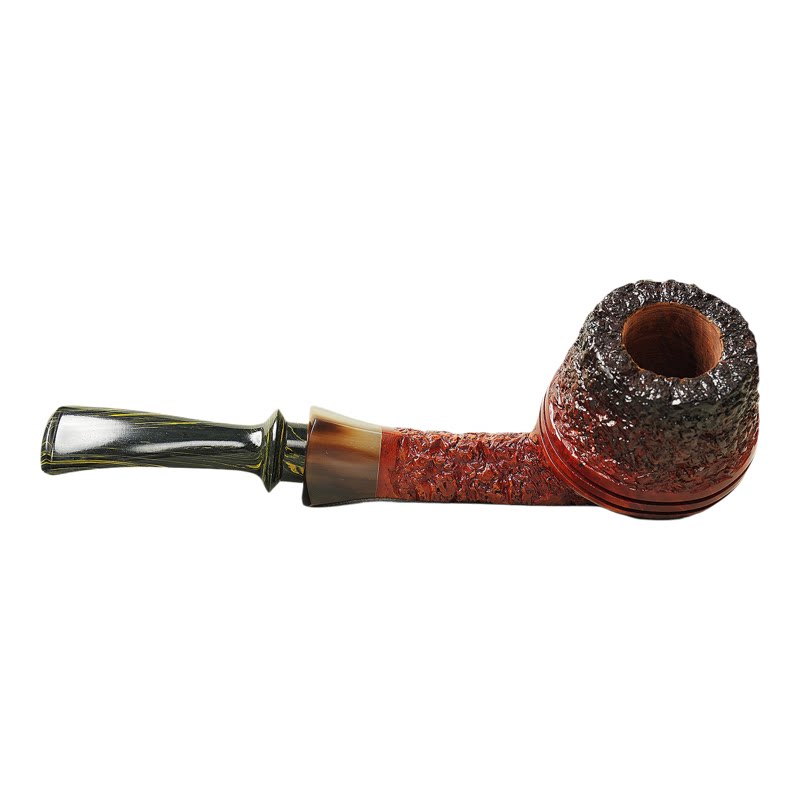 渐变色牛角环坎伯兰烟斗