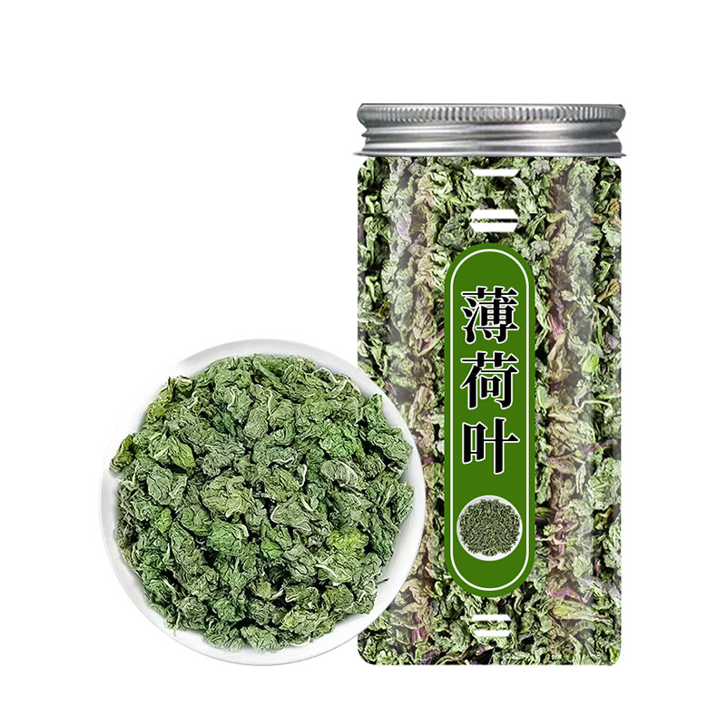 薄荷叶干泡茶正品罐装新鲜干叶调酒商用可食用级泡茶泡水喝的东西