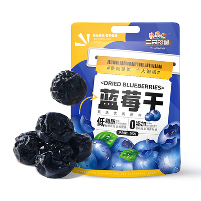 三只松鼠_蓝莓干独立手抓包