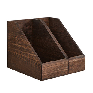 文件置物架桌面收纳盒文件框办公室书立式资料架文件夹杂志资料架