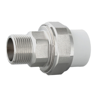 ppr6分25外丝铜活接4分20自来家用水暖气热熔水管管件配件活接头