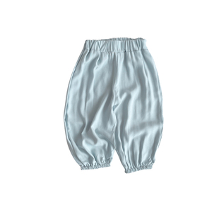 夏季婴儿短袖套装男女童薄款防蚊长裤宝宝印花T恤小童百搭两件套