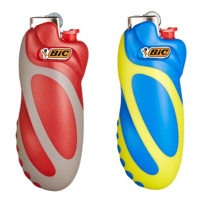 法国BIC比克硅胶套砂轮打火机