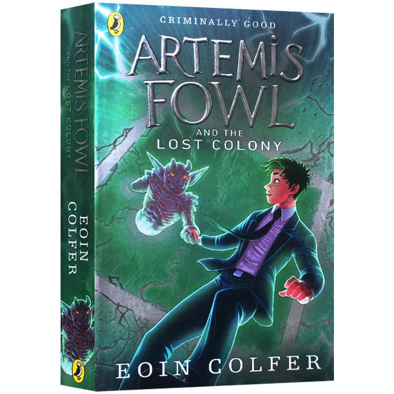 英文原版绘本Artemis Fowl and the Lost Colony阿特米斯奇幻历险5：失落的种族7-12岁儿童奇幻冒险章节小说Eoin Colfer欧因▪科弗