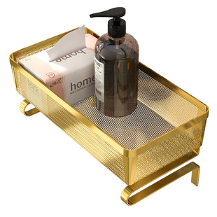 卫生间马桶置物架上方空间利用水箱后空隙收纳架坐便后面的置物框