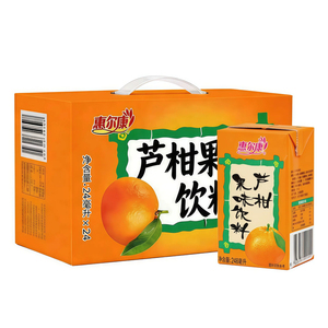 惠尔康芦柑果味饮料248ml*24盒