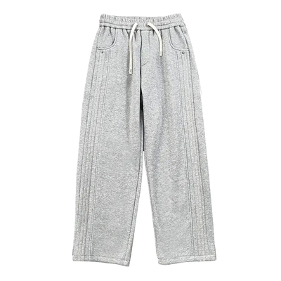 2026春夏美式宽松休闲运动卫裤新款潮流直筒百搭青少年长裤2680