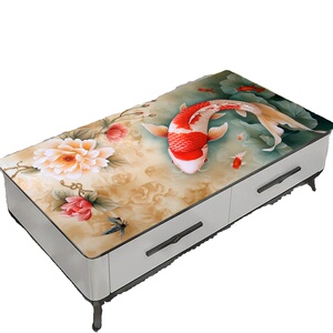 茶几桌布ins防水防油防烫PVC桌垫软玻璃长方形餐桌电视柜免洗隔热