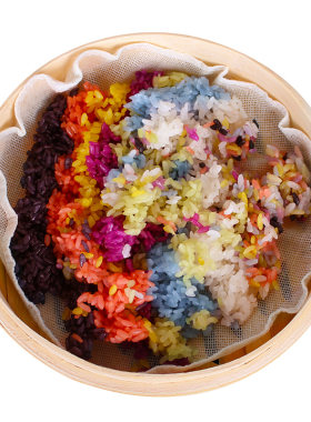 五彩米花米饭云南特产1500g食用
