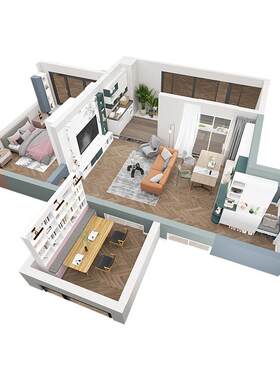 欧派29800全屋定制套餐衣柜家具