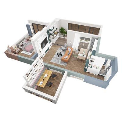 欧派29800全屋定制套餐衣柜家具