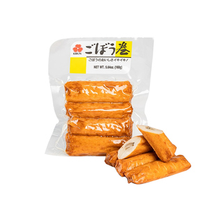 日本纪文原装进口牛蒡根卷日式鱼丸可搭关东煮食材火锅螺蛳粉商用