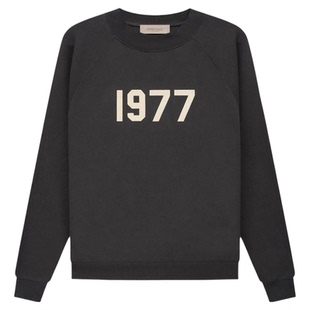 Fear Of God Essentials 1977数字印花圆领卫衣男女通款套头衫