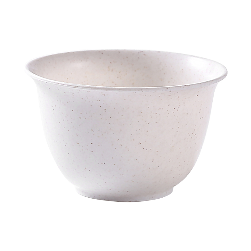 一次性功夫茶杯加厚食品级稻壳小号杯子喝茶泡茶品茗旅游办公茶具