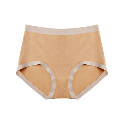 鹿人大码桑蚕丝底裆女士内裤