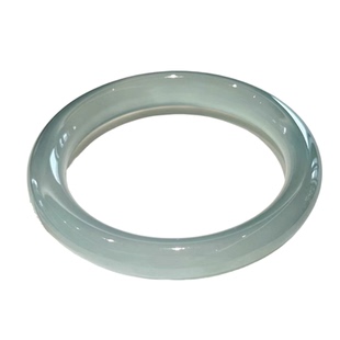 【原创】天然油青玛瑙手镯高冰种翡翠色玉镯子远山黛国风首饰玉髓