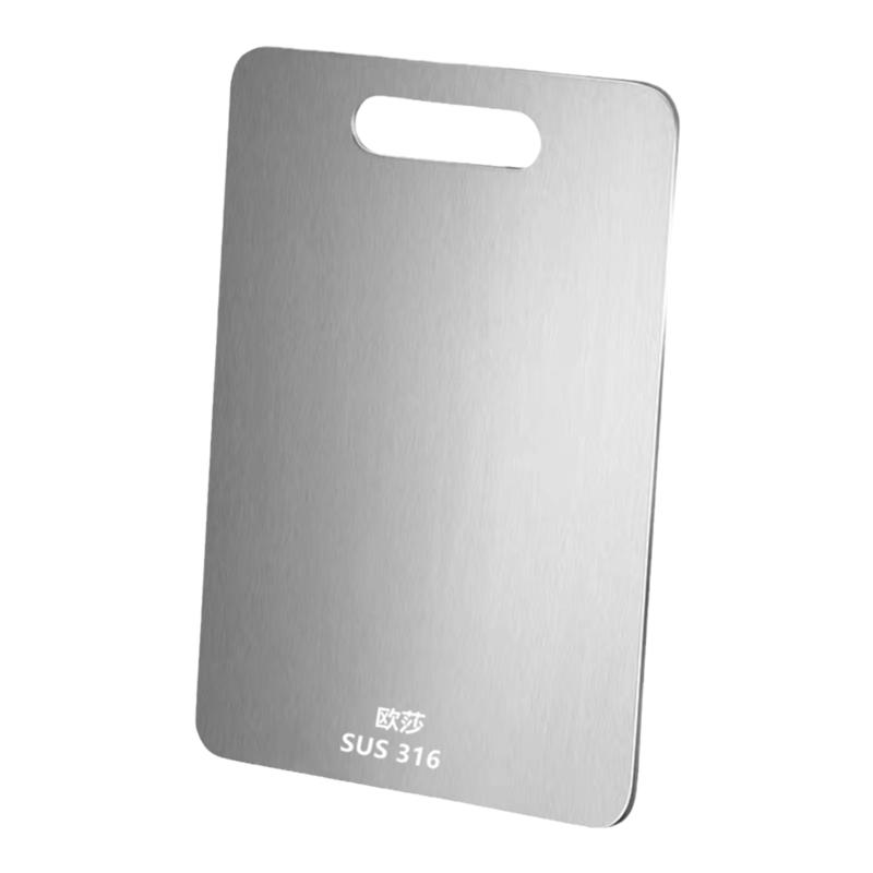 德国双面316不锈钢菜板304加厚抗菌防霉家用切菜水果砧板面板案板