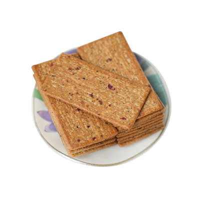低糖！玫瑰红茶薄脆饼干 花香酥脆网红零食鲜牛乳阳光小麦等一味