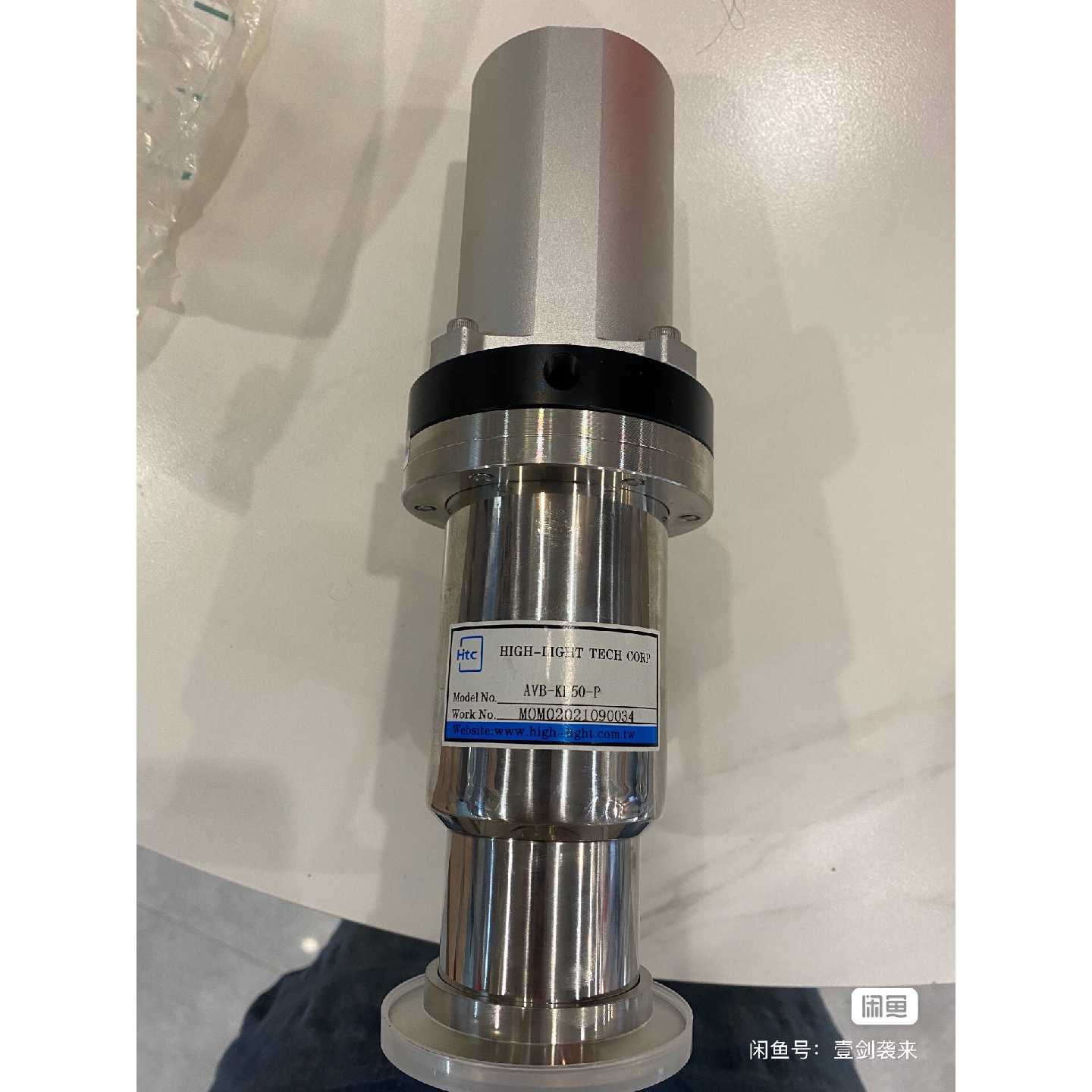 【议价-可维修】HTC日扬高真空角阀 AVB-KF50-P气动角阀 全新/二