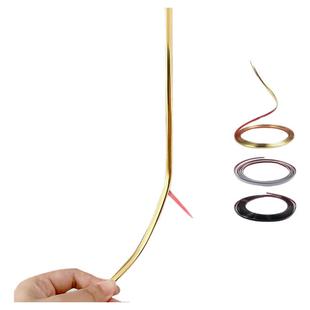 墙布美缝贴条美缝条边框装饰线条金色封边条墙缝装饰条自粘美边条