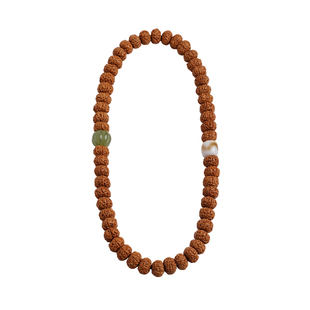 尼泊尔小金刚菩提手串原籽矮庄双龙纹佛念珠文玩天珠男女手持配饰