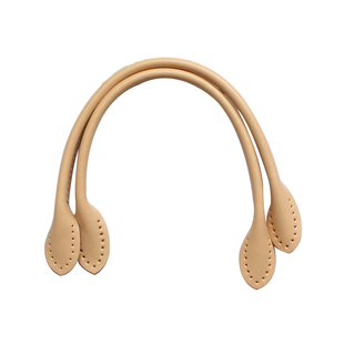 时尚简约真皮包带配件 头层牛皮圆耳朵包带 深咖/黑色/咖啡/彩色