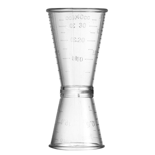 奶茶店专用调酒工具双头小量杯带刻度10-20-40cc毫升量酒安士量杯