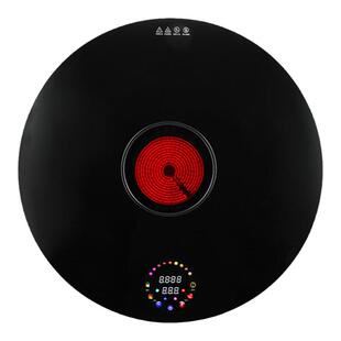 语音分区饭菜保温板2500W电磁炉电陶炉暖菜板带火锅餐桌加热转盘