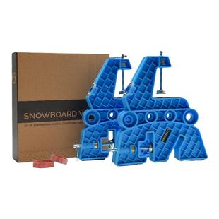 XCMAN滑雪板打蜡支架双板通用维修固定架雪板打蜡工作台虎头钳