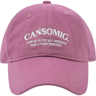 BACKNOW树莓色帽子合集休闲男女