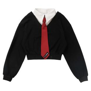 现货即发/冬日絮语/红黑工装加绒外套冬季圣诞新年特别设计