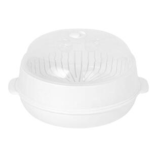 茶花微波炉蒸笼专用蒸盒加热器皿盒蒸馒头米饭的碗家用煮饭锅饭煲