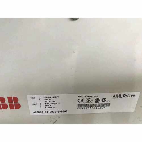 议价全新无包装ABBACS800系列变频器ACS80004维修