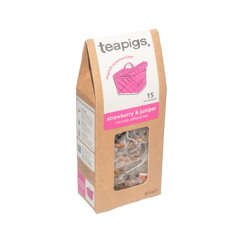 【香港直邮】teapigs草莓杜松子水果茶包代用茶冷泡热销天然草本