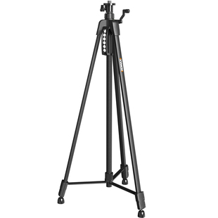 红外线水平仪升降支撑杆机架激光仪支架三角架加厚伸缩杆三脚架子