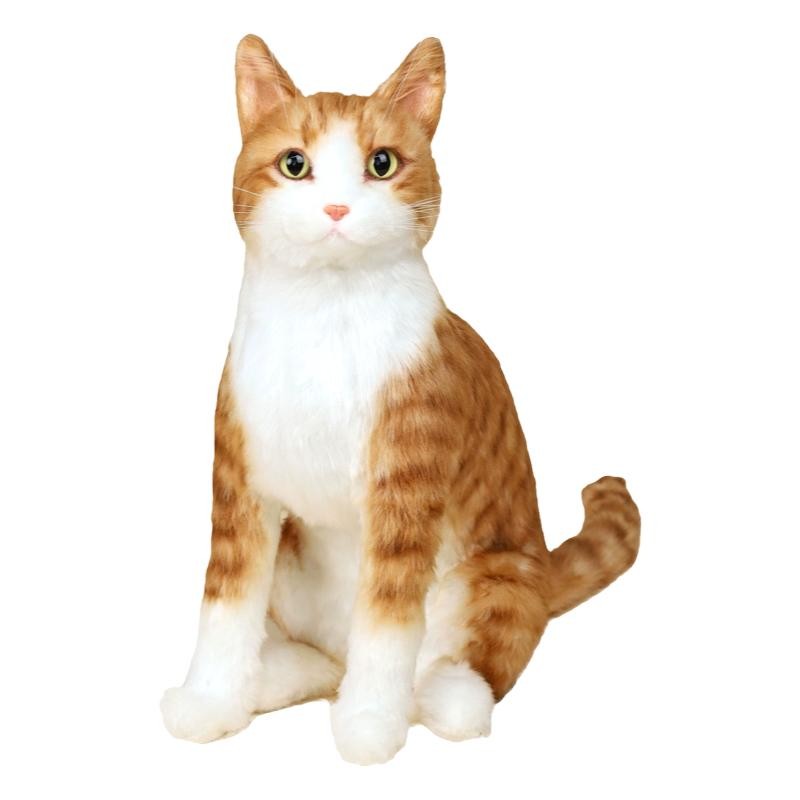 仿真猫咪橘猫玩偶宠物公仔礼物