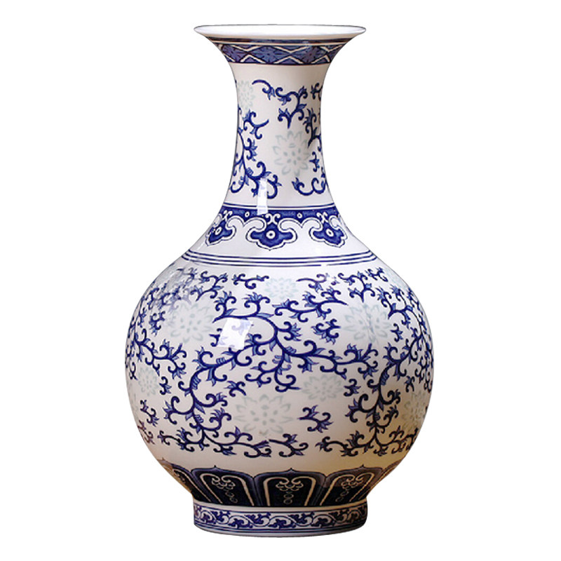 景德镇陶瓷瓷器高档青花薄胎骨瓷