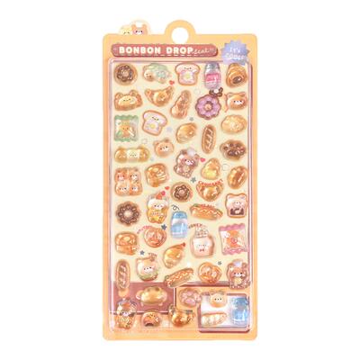 闪乐3D浮雕立体贴纸痛包填充